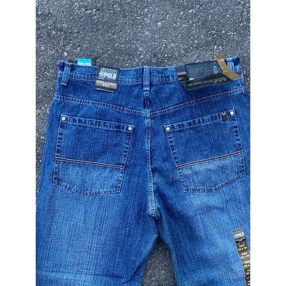 Vintage Y2K Southpole Baggy Skater Grunge Jeans VTG Mens Size 42 NWT Hip Hop - Picture 8 of 10